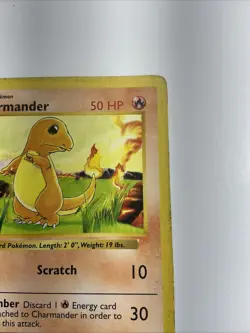 Charmander 046/102 Base Set (Shadowless) Regular 1st Edition Rare Pokemon Card - Image 5