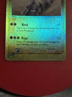 The Pokemon Company Onix 71/100 EX Sandstorm Reverse Holo 2003 LP- - Image 3