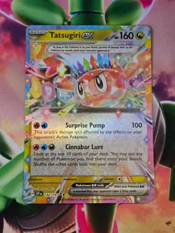 Tatsugiri ex 142/191 Double Rare Surging Sparks Pokemon Near Mint - Image 1