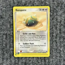 VTG Pokemon EX Sandstorm Dunsparce 60/100 Regular NM - Image 1