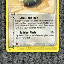 VTG Pokemon EX Sandstorm Dunsparce 60/100 Regular NM - Image 4