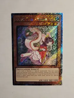 Yugioh Fairy Tail - Snow RA04-EN269 Platinum Secret Rare 1st Edition - NM - Image 1