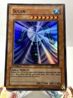 YuGiOh! Suijin MRD-027 1st Edition Super Rare LP - Image 1