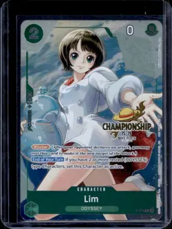 2025 One Piece Championship Event Pack Finalist Lim #P-079 - Image 1