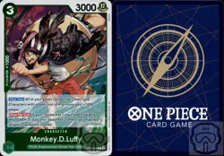 Monkey.D.Luffy OP14-034 R The Azure Sea's Seven One Piece Foil NM/M - Image 2
