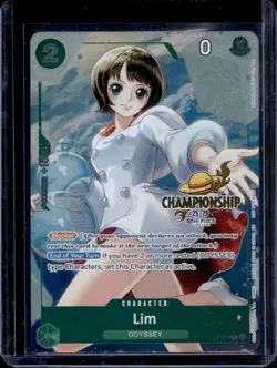 2025 One Piece Championship Event Pack Finalist Lim #P-079 - Image 1