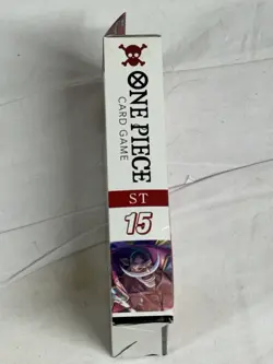 ONE PIECE TCG Edward Newgate (RED) STARTER DECK (ST-15) Sealed With PRB Pack! - Image 2