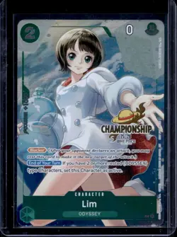 2025 One Piece Championship Event Pack Finalist Lim #P-079 - Image 1