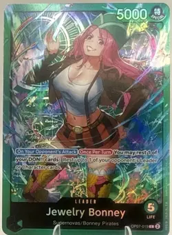Jewelry Bonney OP07-019 L - Alt Art Leader - Starter Deck 024 - One Piece - Image 1