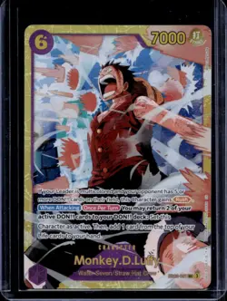 2025 One Piece Anime 25th Monkey.D.Luffy Manga Art #EB02-061 - Image 1