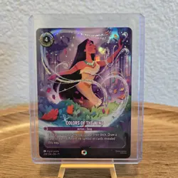 Disney Lorcana Colors of the Wind (Enchanted) 228/204 Winterspell Holo - Image 1