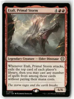 Etali, Primal Storm Commander: The Lost Caverns Of Ixalan MTG NM Magic - Image 1