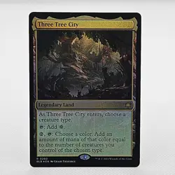 Three Tree City 260 Bloomburrow Near Mint FOIL MTG - Image 1