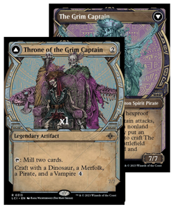 MTG Showcase The Lost Caverns of Ixalan LCI Throne of the Grim Captain MINT - Image 1