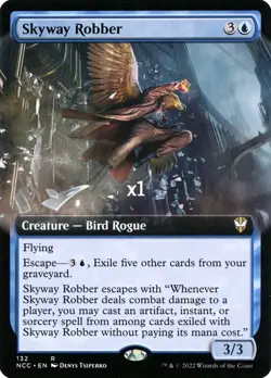 MTG Borderless Commander: Streets of New Capenna NCC Skyway Robber MINT - Image 1