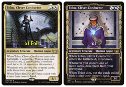 MTG Streets of New Capenna SNC Toluz, Clever Conductor MINT (SELECT) - Image 1
