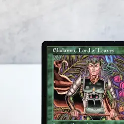 MTG Eladamri Lord of Leaves Tempest Rare Green Legendary Creature Elf Old Frame - Image 2