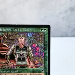 MTG Eladamri Lord of Leaves Tempest Rare Green Legendary Creature Elf Old Frame - Image 3