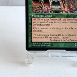 MTG Eladamri Lord of Leaves Tempest Rare Green Legendary Creature Elf Old Frame - Image 4