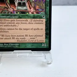 MTG Eladamri Lord of Leaves Tempest Rare Green Legendary Creature Elf Old Frame - Image 5