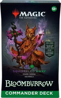 Sealed Magic the Gathering Bloomburrow Commander Deck Squirreled Away MTG (ENG) - Image 1
