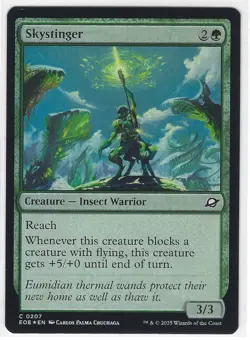 Skystinger | FOIL | NM | MTG | 0207 | Common | EOE - Edge of Eternities - Image 1