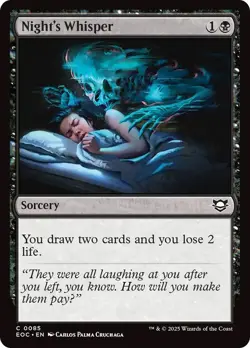 Night's Whisper [Edge of Eternities] MTG - Image 1