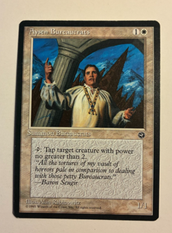 MTG Homelands Aysen Bureaucrats 3B LP Common - Image 1