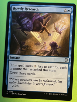 Rowdy Research BLC 173 MTG NM/M Never Played - Image 1