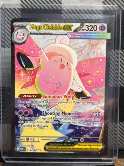 Pokemon TCG: Mega Clefable EX 119/88, (FULL ART) Perfect Order _ HOLO - Image 1