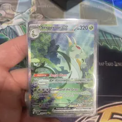 Pokemon TCG Scarlet & Violet Black Bolt Serperior EX 164/086 NM Condition - Image 1