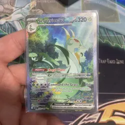 Pokemon TCG Scarlet & Violet Black Bolt Serperior EX 164/086 NM Condition - Image 2