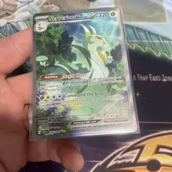 Pokemon TCG Scarlet & Violet Black Bolt Serperior EX 164/086 NM Condition - Image 3