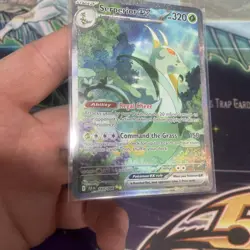 Pokemon TCG Scarlet & Violet Black Bolt Serperior EX 164/086 NM Condition - Image 4