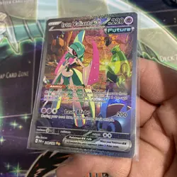 Pokemon TCG Iron Valiant EX Paradox Rift 249/182 Special Illustration Rare NM - Image 3