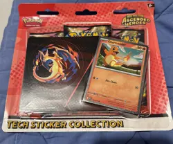 Pokemon TCG - Ascended Hero’s Tech Sticker Collection Charmander - New - Image 1