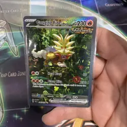 Pokemon Gouging Fire ex 204/162 : Temporal Forces Holo SIR TCG NM - Image 2