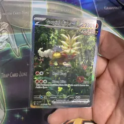 Pokemon Gouging Fire ex 204/162 : Temporal Forces Holo SIR TCG NM - Image 3