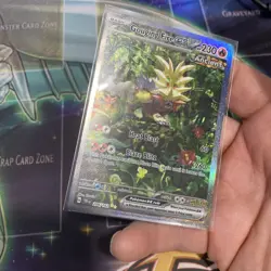 Pokemon Gouging Fire ex 204/162 : Temporal Forces Holo SIR TCG NM - Image 4