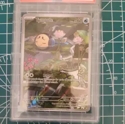 POKEMON 2025 Black Bolt Illustration Rare TYMPOLE #103 PSA 8 - Image 2