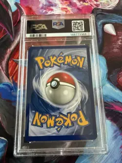 1999 Pokemon Fossil Hitmonlee - Holo #7 PSA 4 - Image 2
