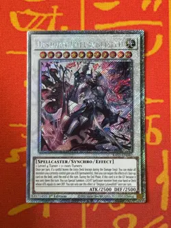 YUGIOH DESPIAN LULUWALILITH PLATINUM SECRET RARE NM RA05-EN042 - Image 1