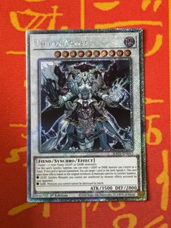 YUGIOH CHAOS ANGEL PLATINUM SECRET RARE NM RA05-EN043 - Image 1