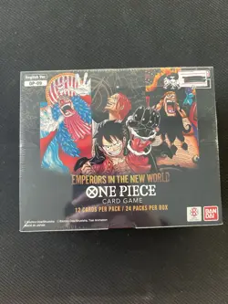 One Piece Emperor’s In The New World English Booster Box Factory Sealed - Image 1