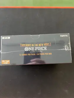 One Piece Emperor’s In The New World English Booster Box Factory Sealed - Image 2