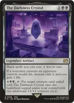 MTG English The Darkness Crystal NM Foil Universes Beyond: FINAL FANTASY - Image 1