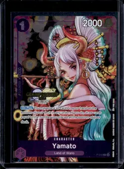 2024 One Piece Event Pack Volume 3 Yamato Rare #P-046 - Image 1