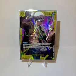 One Piece Card Game 🏴‍☠OP10-119 Trafalgar Law SEC NM Alt Art Foil ENGLISH - Image 1