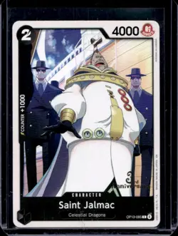 2025 One Piece 3rd Ann Tournament Saint Jalmac Promos #OP13-085 - Image 1