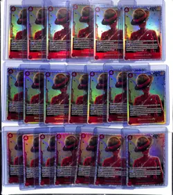(20) Lot 2025 One Piece Legacy of the Master Monkey.D.Luffy Super Rare #OP12-015 - Image 1